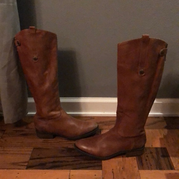 Sam Edelman Shoes - Sam Edelman brown chestnut Penny riding boots 8.5